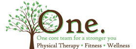 One Physical Therapy & Fitness logo.